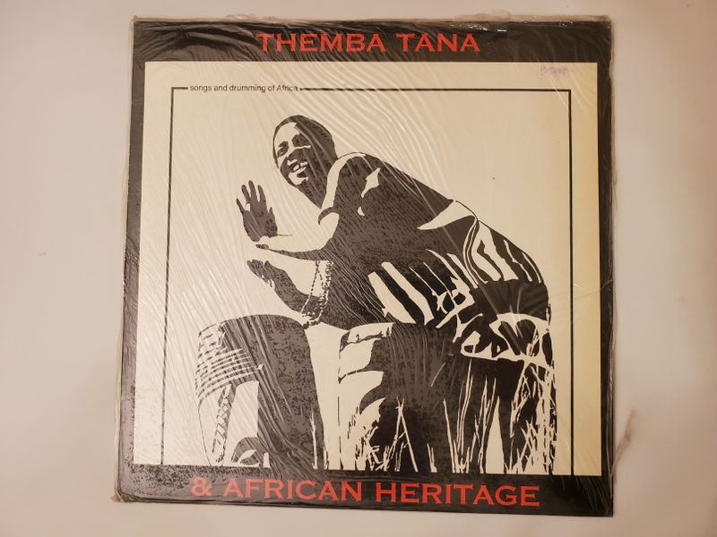 Themba Tana & African Heritage Songs and Drumming of Africa vinyl record